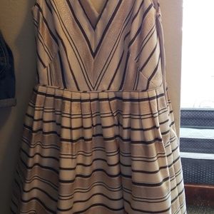 J.Crew champagne dress